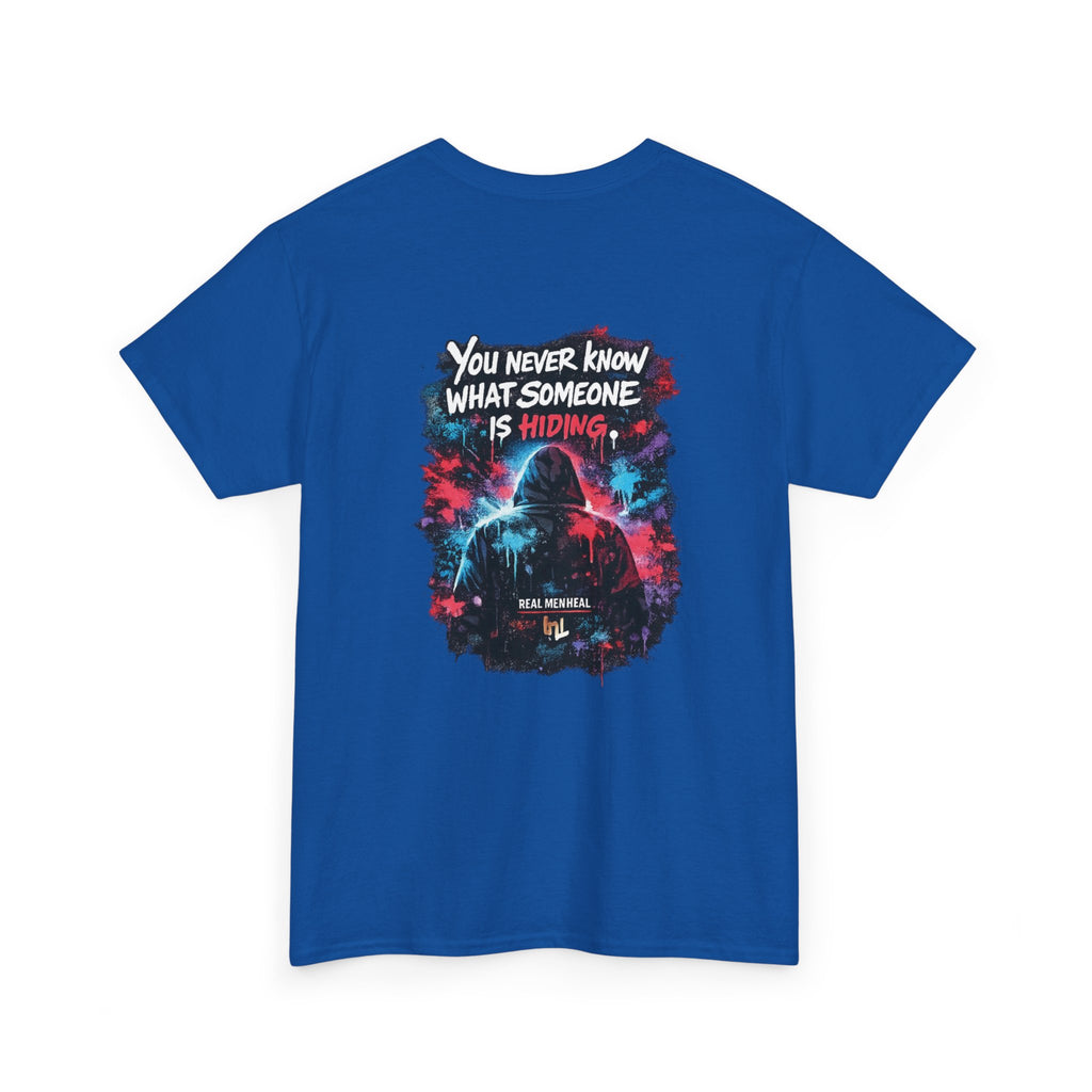 Smilling.. But Not Okay Heavy Cotton Tee