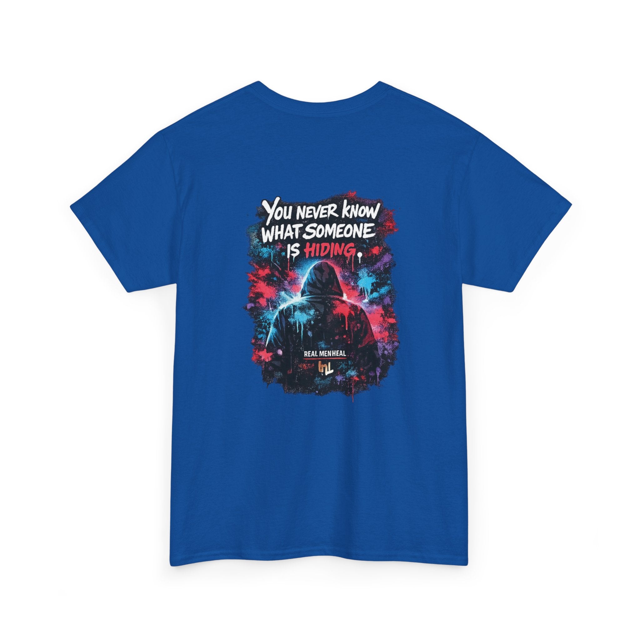Smilling.. But Not Okay Heavy Cotton Tee