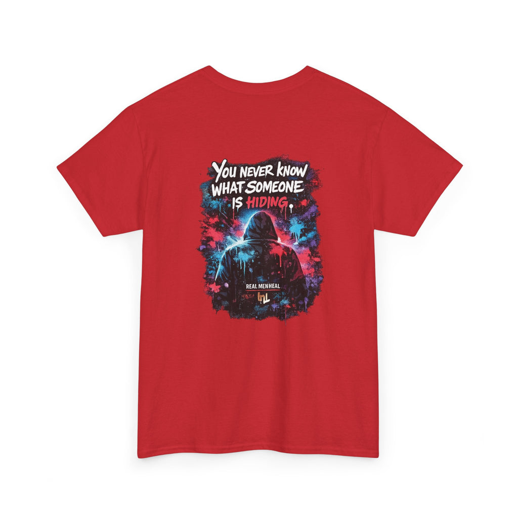 Smilling.. But Not Okay Heavy Cotton Tee