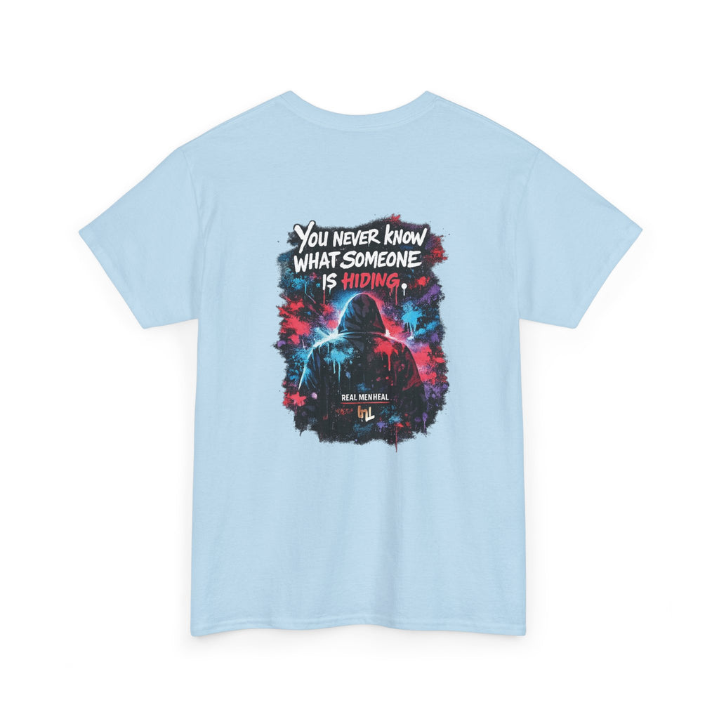 Smilling.. But Not Okay Heavy Cotton Tee