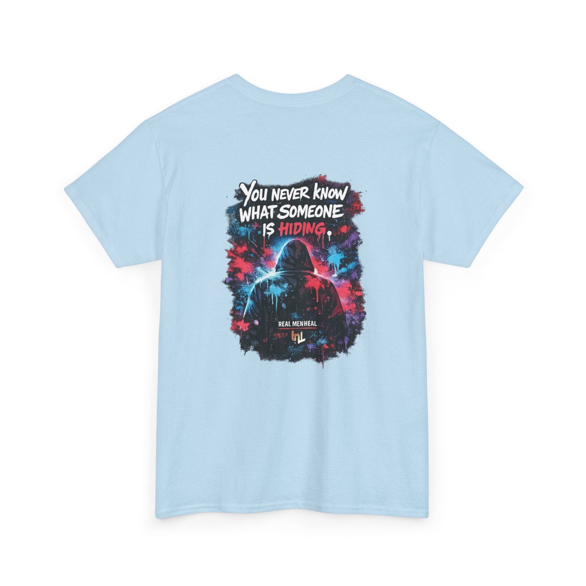 Smilling.. But Not Okay Heavy Cotton Tee