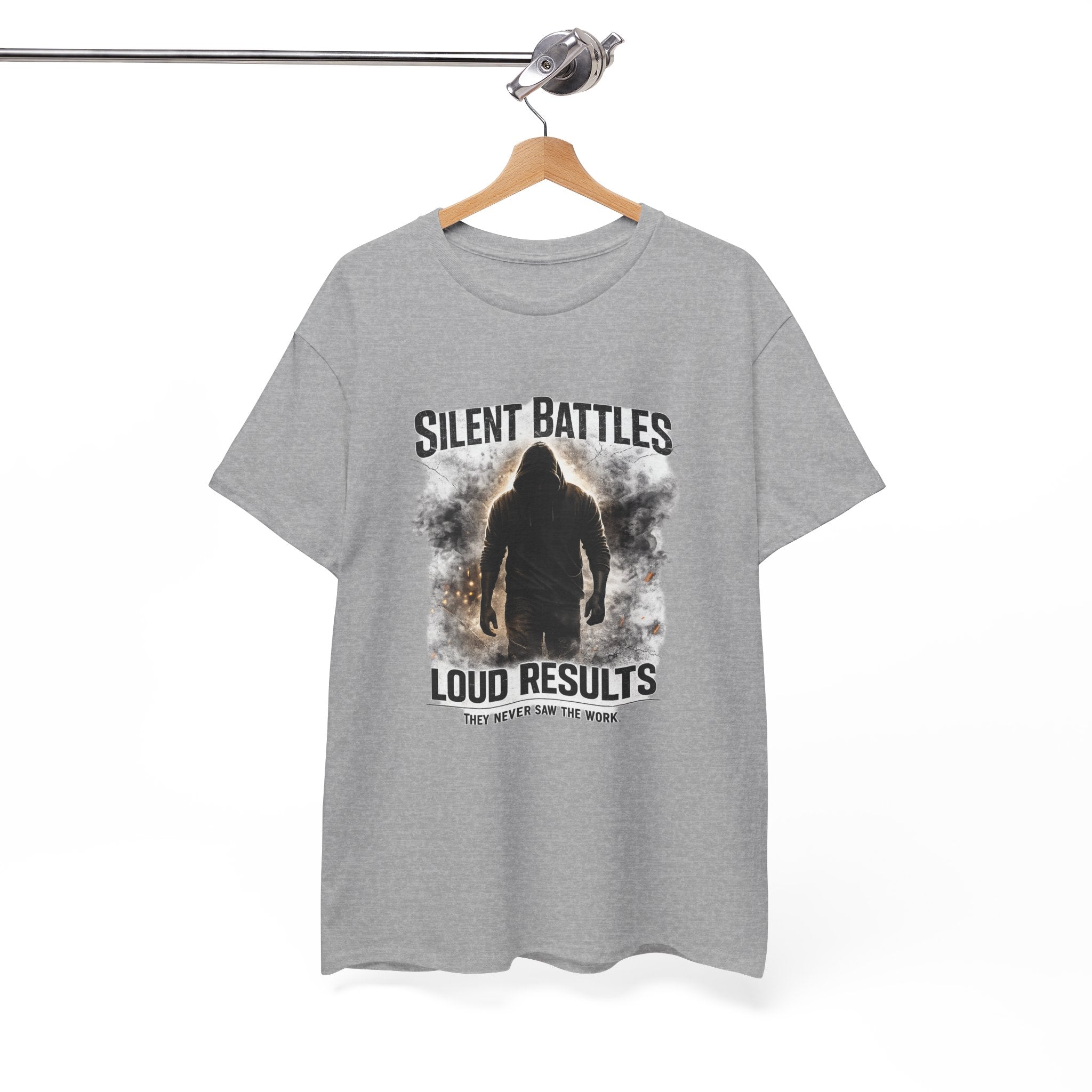 Silent Battles Heavy Cotton Tee