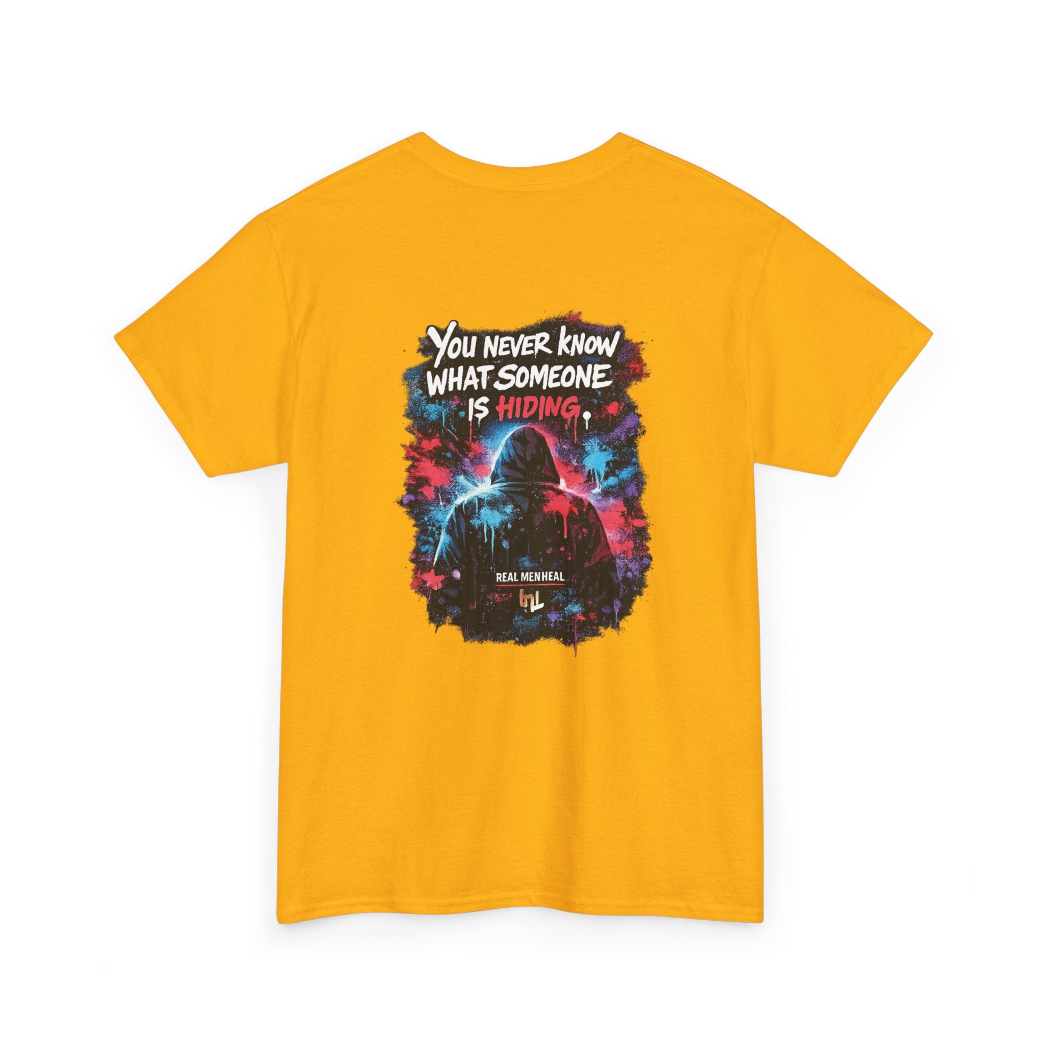 Smilling.. But Not Okay Heavy Cotton Tee