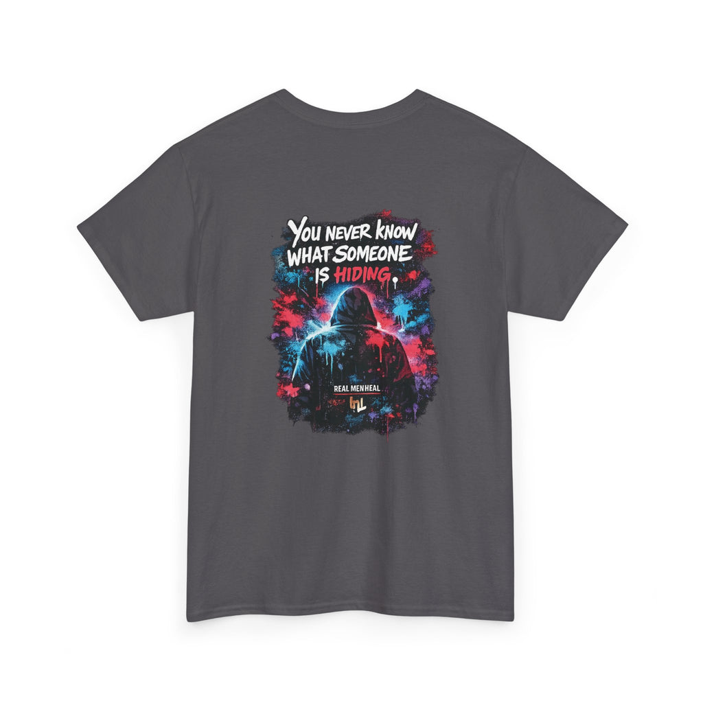 Smilling.. But Not Okay Heavy Cotton Tee