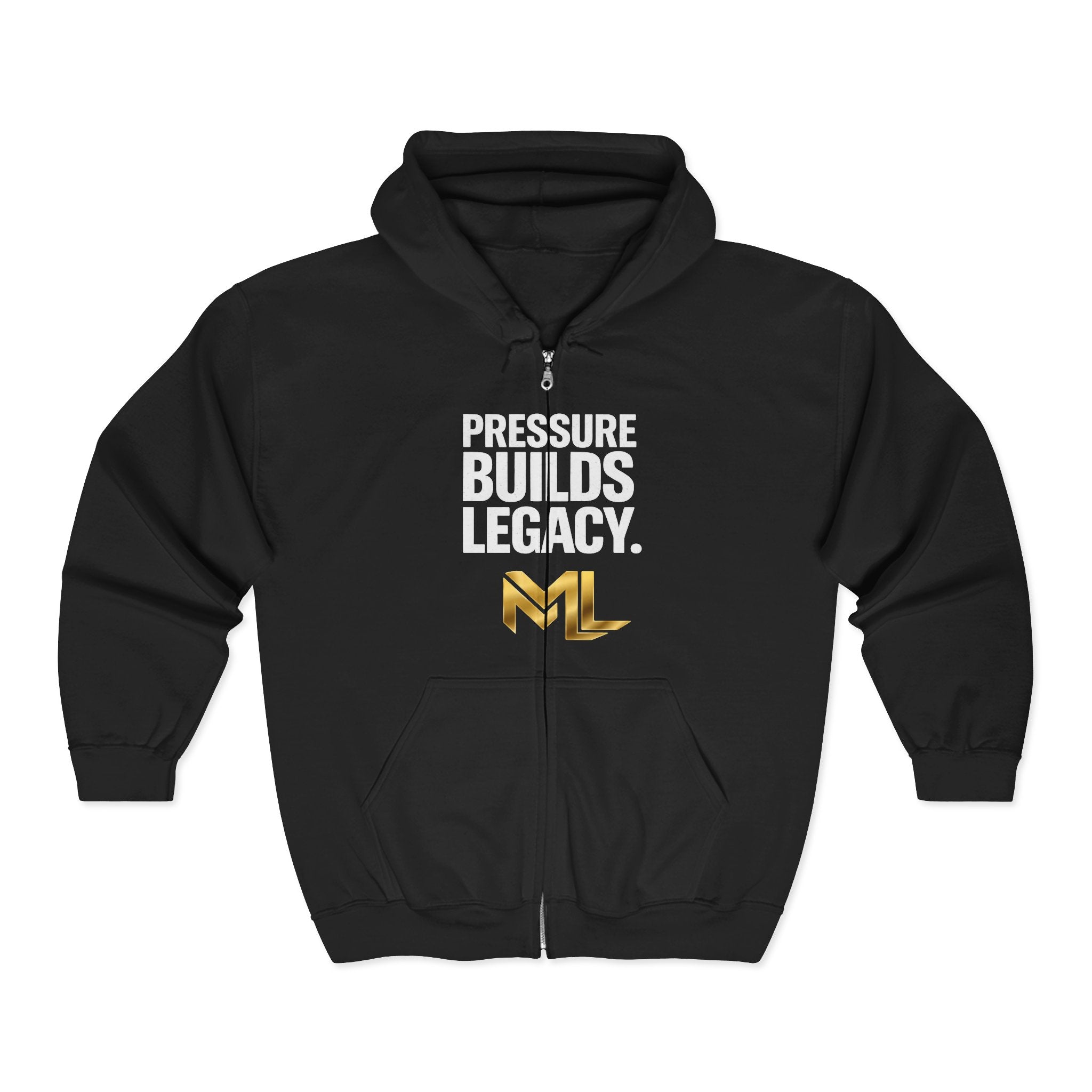 Pressure Builds Legacy Heavy Blend™ Full Zip Hooded Sweatshirt