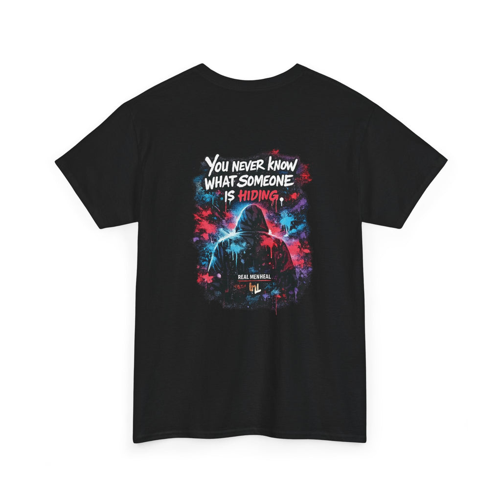 Smilling.. But Not Okay Heavy Cotton Tee
