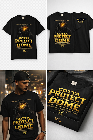 Protect The Dome Garment-Dyed T-shirt