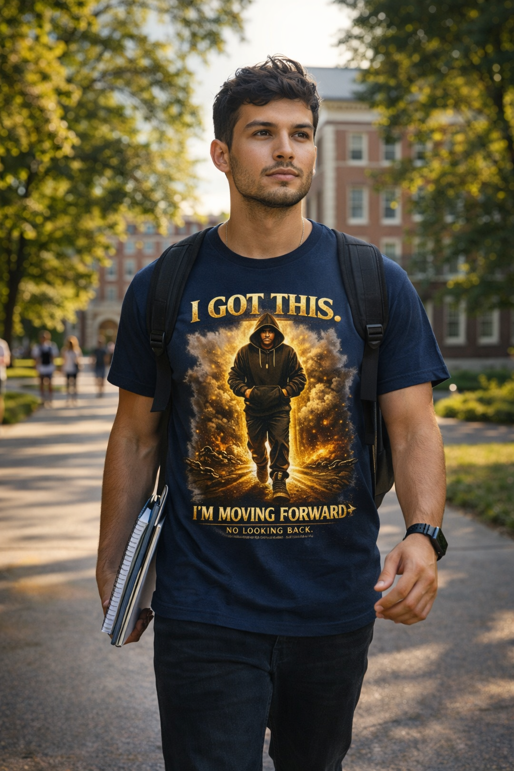 Im Moving Foward Garment-Dyed T-shirt