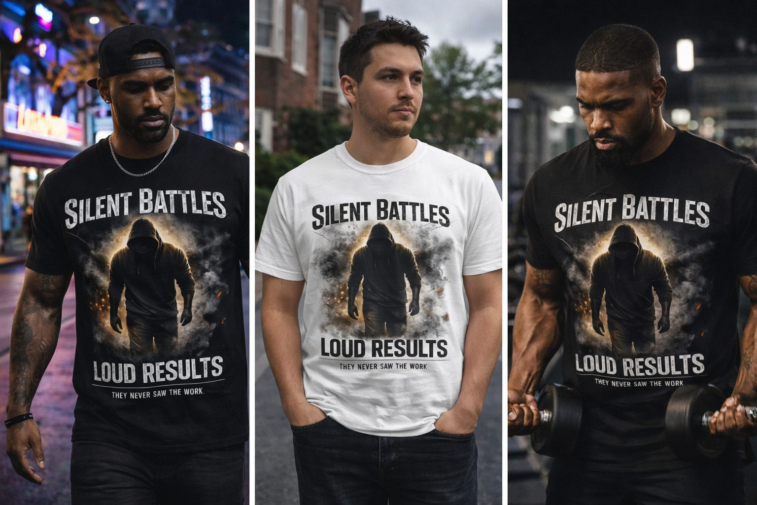 Silent Battles Heavy Cotton Tee
