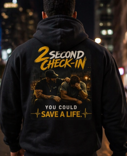 2 Second Check In Heavy Blend™ Hooded Sweatshirt