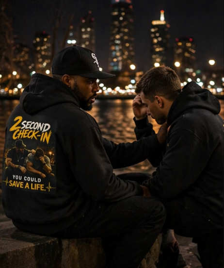 2 Second Check In Heavy Blend™ Hooded Sweatshirt