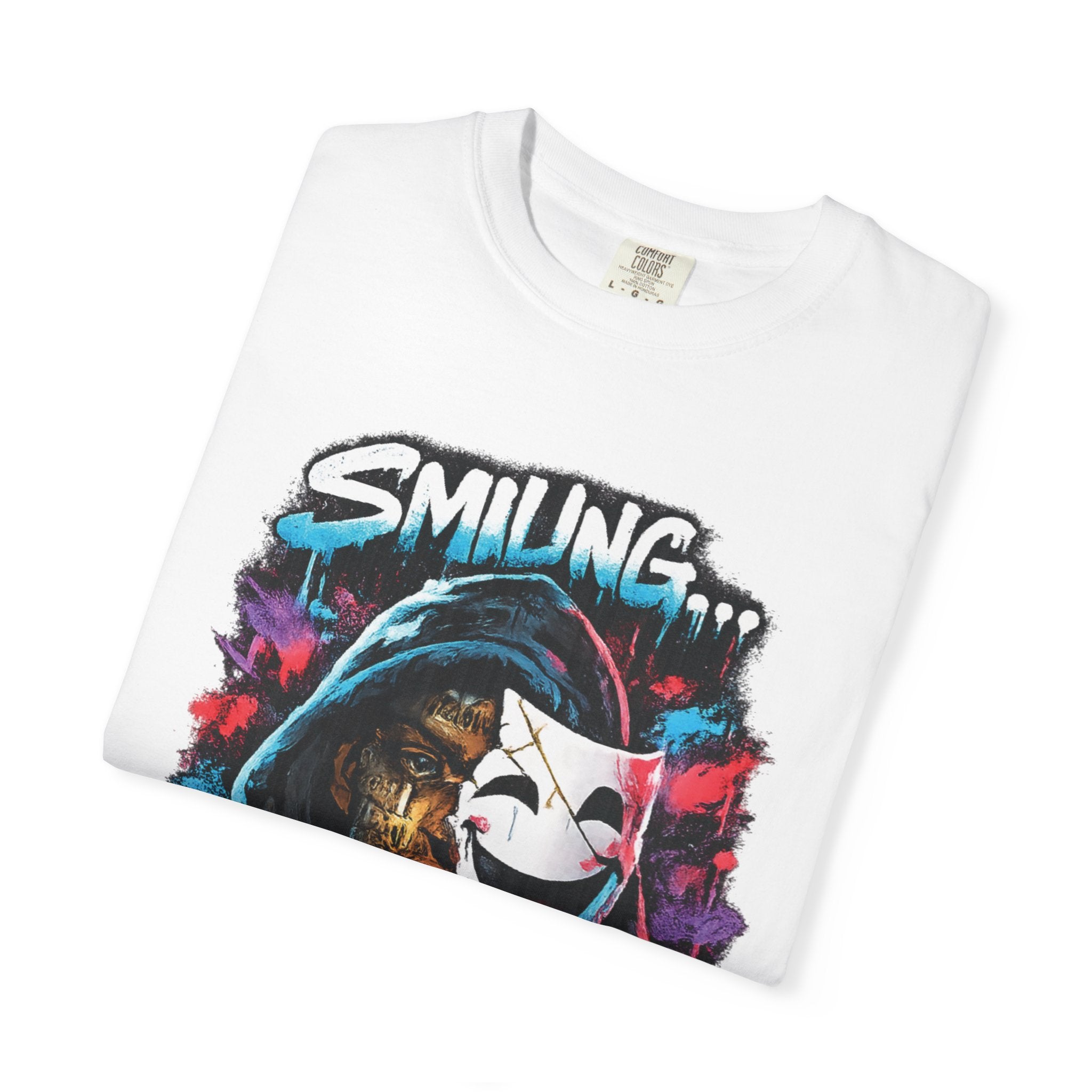 Smilling.. But Not Okay Garment-Dyed T-shirt