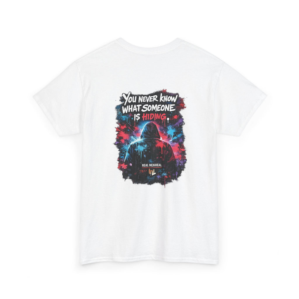 Smilling.. But Not Okay Heavy Cotton Tee
