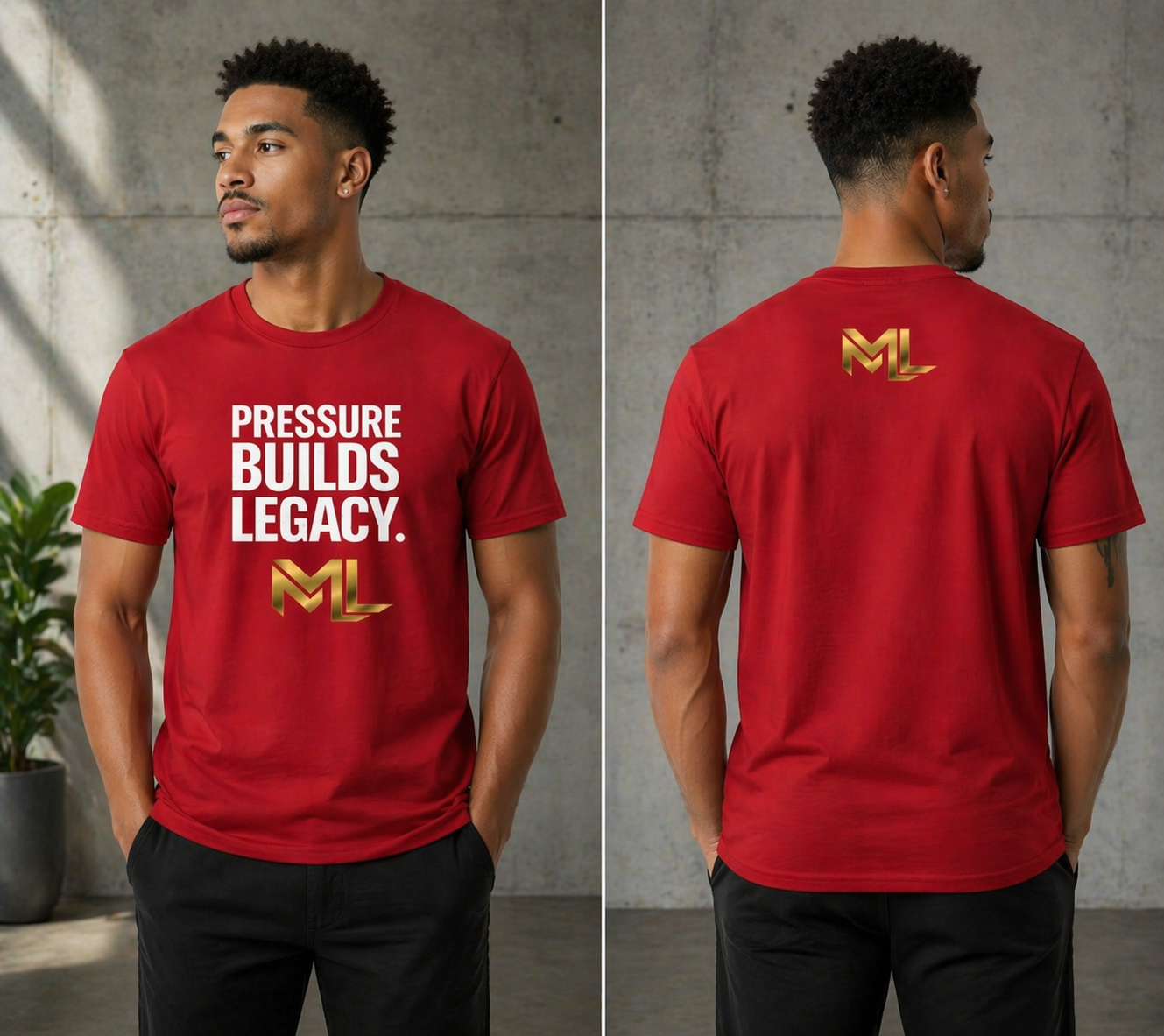 Pressure Builds Legacy Heavy Cotton Tee